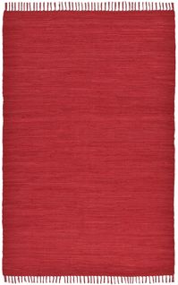 Tapis Réversible En Coton Happy Cotton 40x60 Cm - Rouge