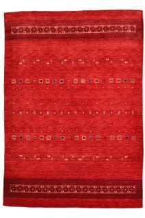 Tapis Gabbeh Lori Dream Gold 190x290 Cm - Rouge