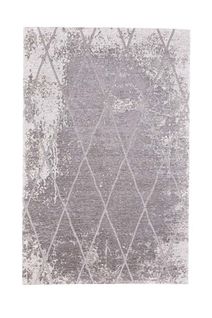 Tapis Graphique Et Brillant Fine Lines 155x230 Cm - Argenté