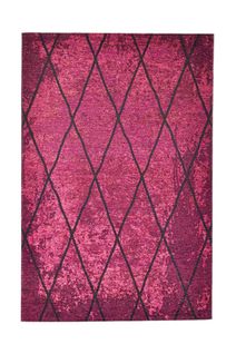 Tapis Graphique Et Brillant Fine Lines 80x150 Cm - Lilas