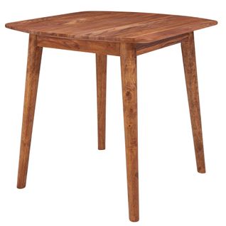 Table De Salle à Manger Bois Massif Table De Cuisine Sheesham Petit 80 Cm