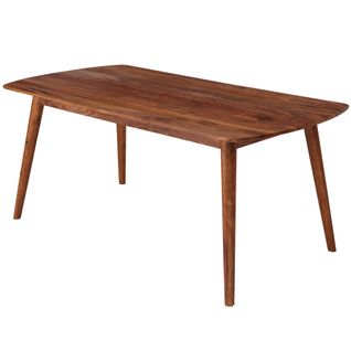 Table De Salle à Manger Bois Massif Table De Cuisine Sheesham Petit 60 Cm
