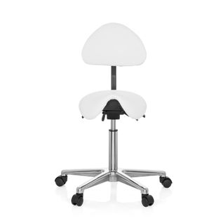 Tabouret De Bureau Top Work 20 Blanc
