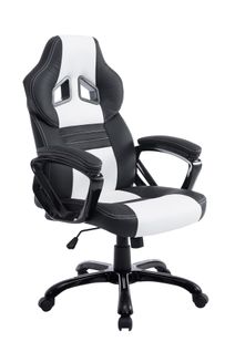 Fauteuil De Bureau / Gaming Pedro Noir / Blanc