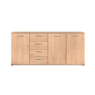 Buffet 3P/4T L. 190 cm TOLEDO Imitation chêne