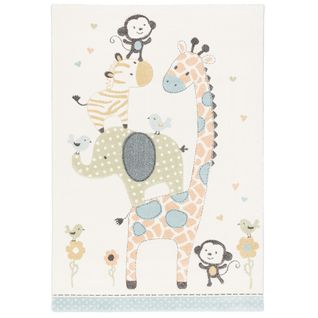Tapis Maui Kids Pour Enfants Safari Animaux 160x230cm