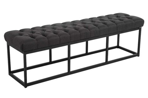 Banquette Amun B Tissu Gris Foncé/150 Cm
