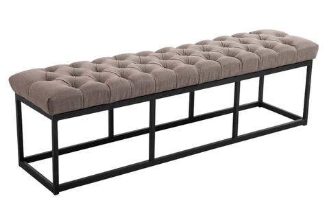 Banquette Amun B Tissu Taupe/150 Cm