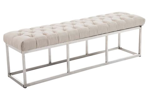 Banc Amun E En Tissu Crème/150 Cm
