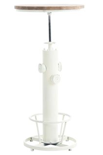 Table Haute Ruhr Blanc Antique