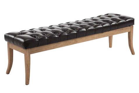 Banc Ramses Similicuir Antique Clair Marron/150 Cm