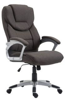 Fauteuil De Bureau Xl Texas V2 Tissu Gris Foncé