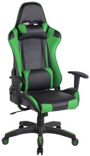 Fauteuil De Bureau Miracle V2 Similicuir Noir / Vert