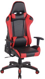 Fauteuil De Bureau Miracle V2 Similicuir Noir / Rouge