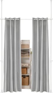 Tringle Séparateur De Pièces Rideau Télescopique Rideau Réglable Rideau Occultant, Kls12-hg