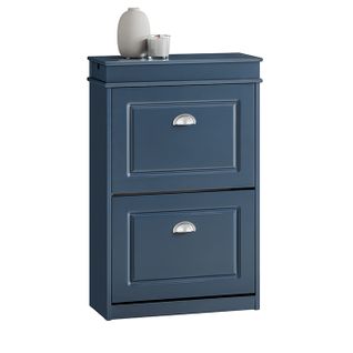 Meuble Chaussure, Meuble D'entrée, Meuble De Rangement à Chaussures Armoire,bleu, Fsr78-b