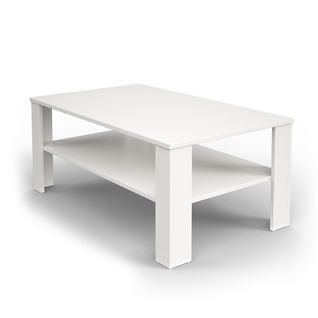 Table Basse  25949 Blanc 100x60cm
