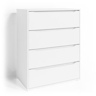Commode Avec Tiroirs Ruben, Blanc, 80x101.6cm