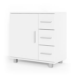 Meuble Sous Vasque Simple Ilias 30800 Blanc 60x60.8cm