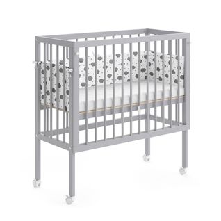 Lit Dappoint Sophie 33007 Gris 94x42.5 cm 2 Rails Latéraux