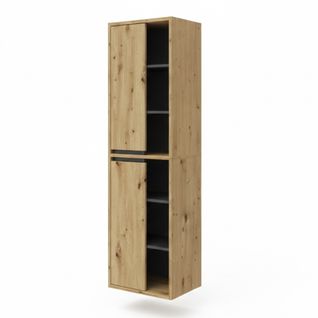 Colonne De Salle De Bain Viola, Chêne Artisan, 50x170cm