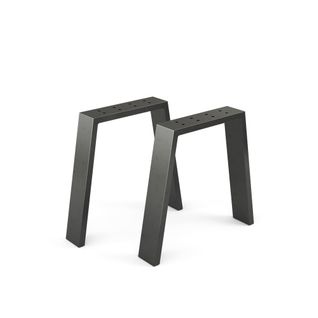 Pieds De Table , Noir, 45x42cm En Forme De U