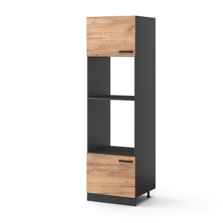 Armoire Micro-ondes R-line 34902 Chêne De Force Doré 60cm