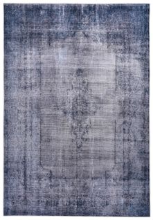 Tapis Synthétique Rachele 70x140 Cm - Anthracite