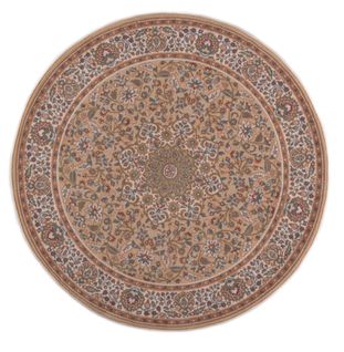 Tapis D'orient Floral Dolna Diam 240 Cm - Sable