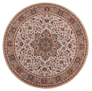 Tapis D'orient Floral Dolna Diam 240 Cm - Beige