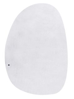 Tapis Shaggy Uni Cozy 135x200 Cm - Blanc