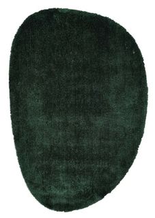Tapis Shaggy Uni Cozy 80x120 Cm - Vert