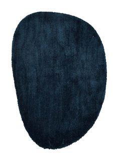 Tapis Shaggy Uni Cozy 80x120 Cm - Bleu Pétrole