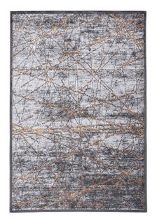 Tapis Tissé Plat Orelia 75x150 Cm - Doré