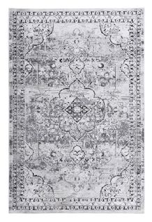 Tapis Tissé Plat Orelia 75x150 Cm - Argenté