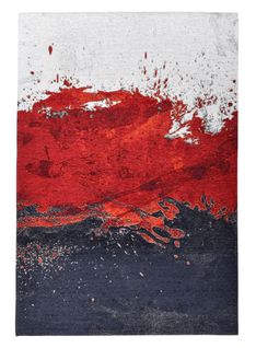Tapis Tissé à La Machine Cosima 130x190 Cm - Rouge