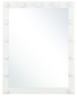 Miroir Blanc 40 X 50 Cm Avec LED Odenas