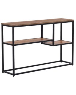 Table Console De Couleur Bois Foncé Belmont