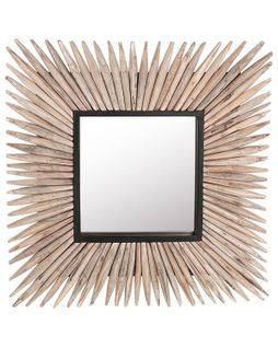 Miroir 64 Cm Bois Clair Sasabe