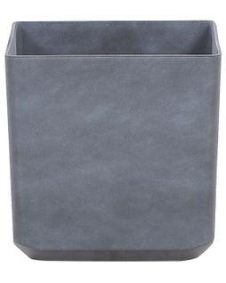Pot De Fleurs Gris 43 X 43 X 43 Cm Artiki