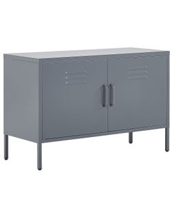 Buffet En Acier Gris Uria