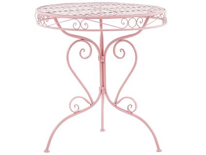 Table De Jardin Métal Rose Albinia