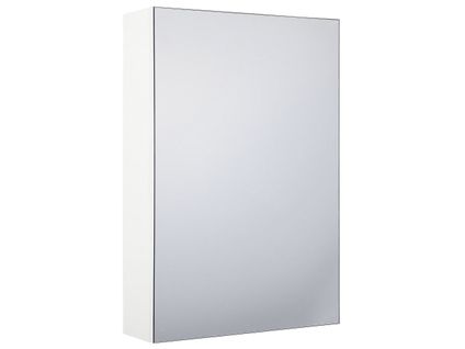 Armoire De Toilette Blanche Avec Miroir 40 X 60 Cm Primavera