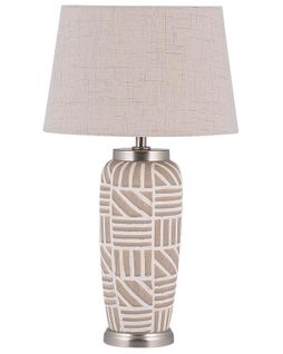 Lampe à Poser En Céramique Beige 48 Cm Traisen