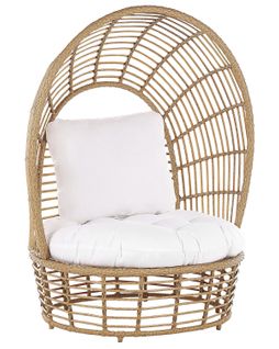 Fauteuil De Jardin Lido Rotin Beige