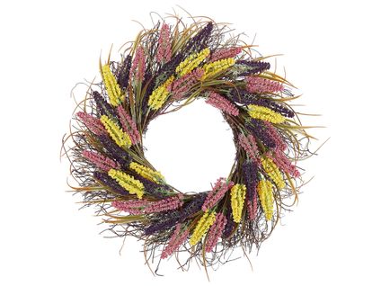 Couronne Porte Entrée Ø 50 Cm Multicolore Candelaria