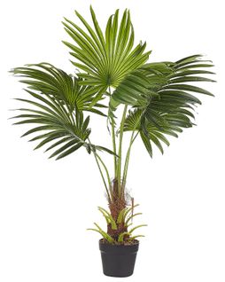 Plante Artificielle 100 Cm Avec Pot Fan Palm