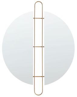 Miroir Attin 52 Cm 65 Cm Doré