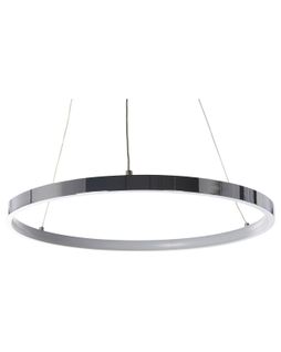 Lampe LED Suspendue Jordan Métal Argenté