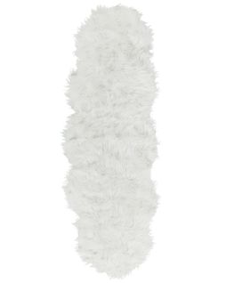 Fourrure Artificielle Blanche Mamungari